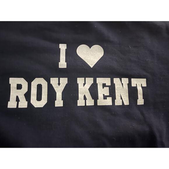 I Love Roy Kent Sweatshirt Medium Navy Blue Ted Lasso Crewneck - Picture 3 of 6
